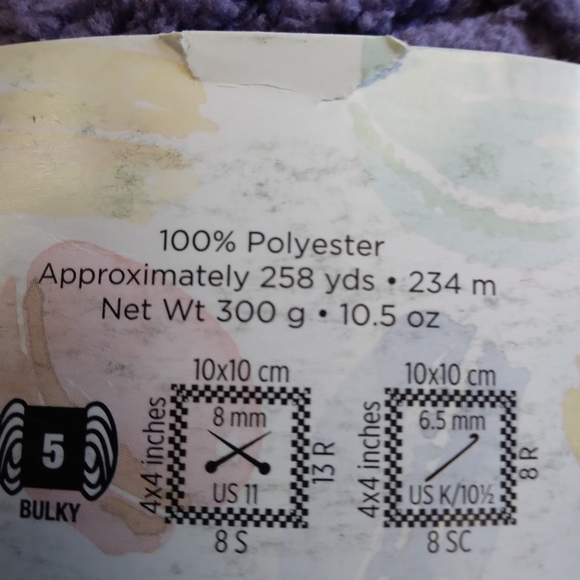 YARN Stitch Studio by Nicole In Macaroon Lilac, 10.5 Ounces - Picture 5 of 7